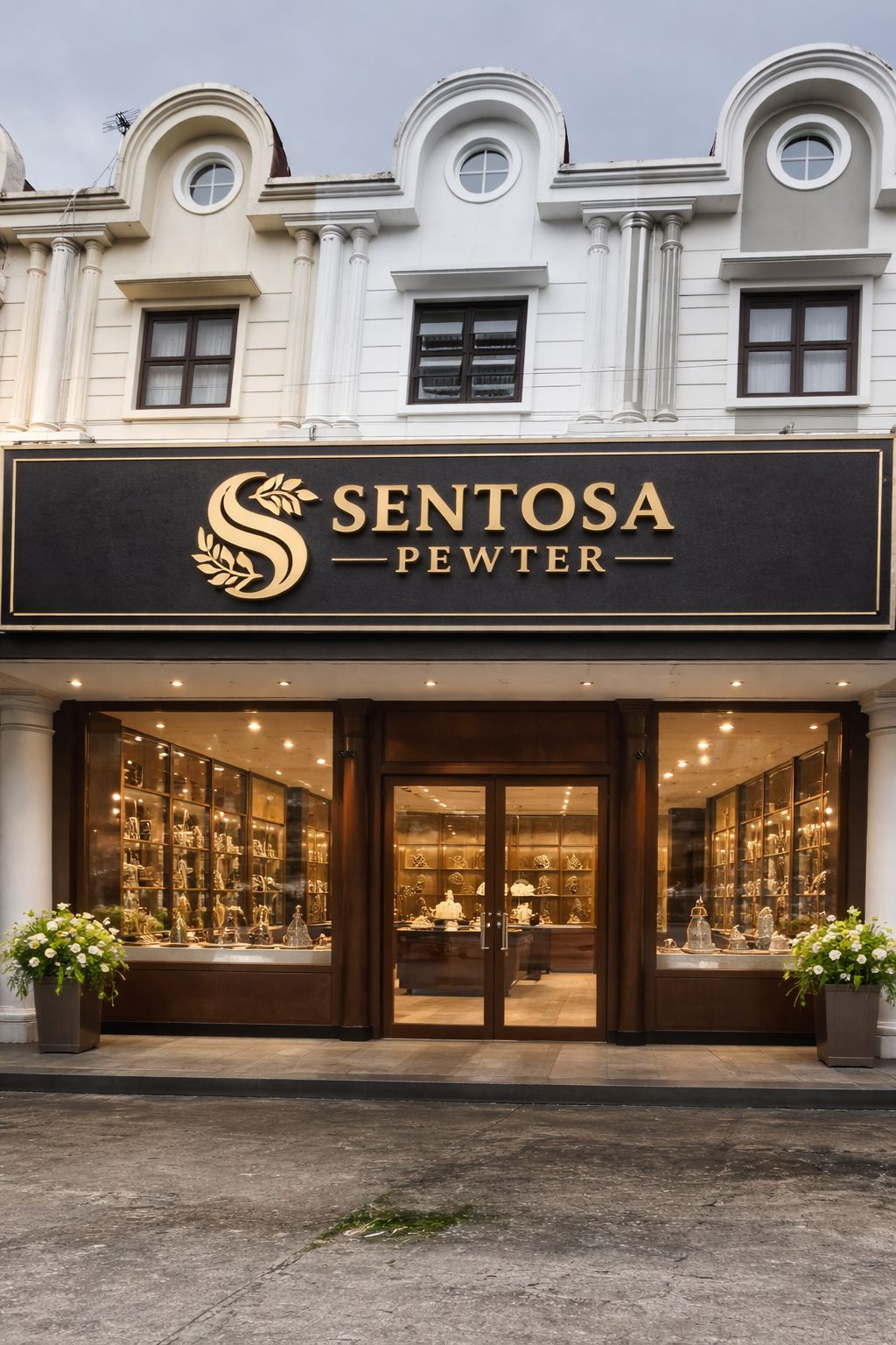 Sentosa Pewter Store in Bangka