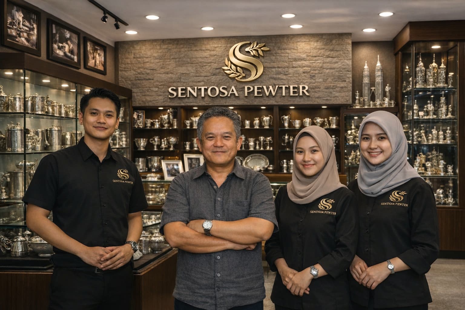 Yudi Utama and Team