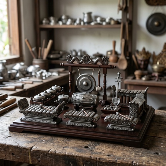 Gamelan Set Miniature