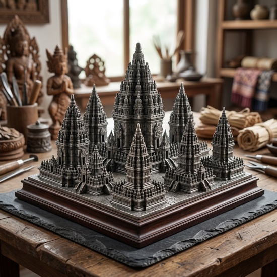 Candi Prambanan Miniatur